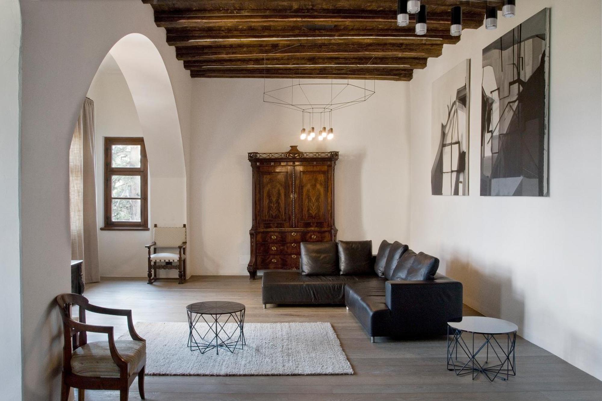 Schloss Freudenstein Eppan an der Weinstraße Kamer foto